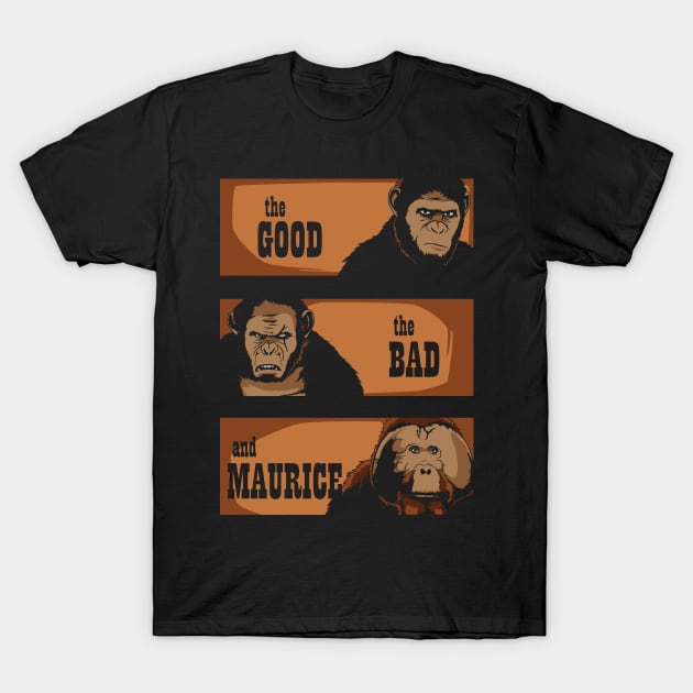The good, the bad and Maurice T-Shirt by jasesa